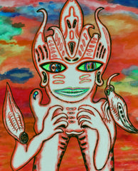 GIVE ME LOVE  GIVE ME LIFE ON EARTH --- COMPUTER SPIRIT SPACE MAN