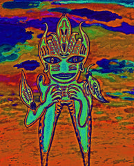 GIVE ME LOVE  GIVE ME LIFE ON EARTH --- COMPUTER SPIRIT SPACE MAN