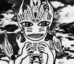 GIVE ME LOVE  GIVE ME LIFE ON EARTH --- COMPUTER SPIRIT SPACE MAN