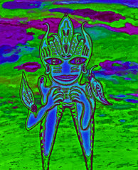 GIVE ME LOVE  GIVE ME LIFE ON EARTH --- COMPUTER SPIRIT SPACE MAN