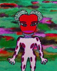 BLACK RAIN SPACE GIRL