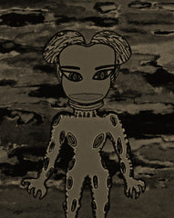 BLACK RAIN SPACE GIRL
