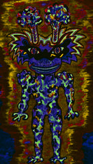 ICE CREAM SPACE GIRL WITH POPCORN AND LICORICE SUN GLASSES