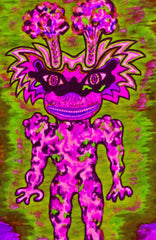 ICE CREAM SPACE GIRL WITH POPCORN AND LICORICE SUN GLASSES