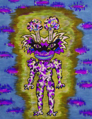 ICE CREAM SPACE GIRL WITH POPCORN AND LICORICE SUN GLASSES