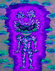 ICE CREAM SPACE GIRL WITH POPCORN AND LICORICE SUN GLASSES