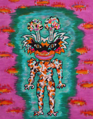 ICE CREAM SPACE GIRL WITH POPCORN AND LICORICE SUN GLASSES