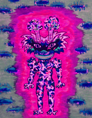 ICE CREAM SPACE GIRL WITH POPCORN AND LICORICE SUN GLASSES