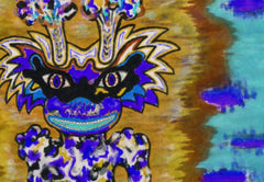 ICE CREAM SPACE GIRL WITH POPCORN AND LICORICE SUN GLASSES