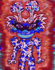 ICE CREAM SPACE GIRL WITH POPCORN AND LICORICE SUN GLASSES