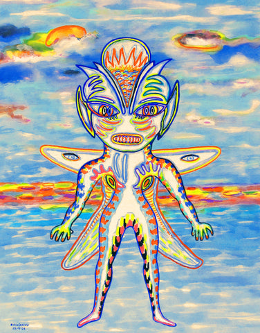 SUN BIRTH SPACE GIRL