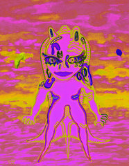 SPACE WONDER GIRL