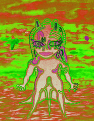 SPACE WONDER GIRL