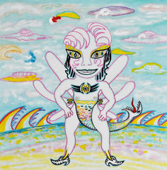 GET READY GET SET COMING TO TOWN IS LITTLE BOY FREE WITH HIS JUST FOR KICKS SHOES
