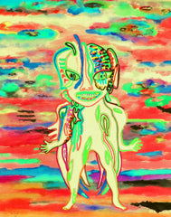 SUN BIRTH SPACE GIRL