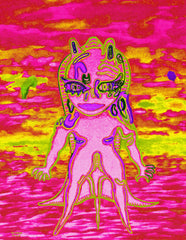 SPACE WONDER GIRL