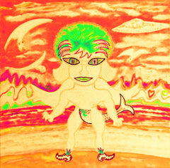 GET READY GET SET COMING TO TOWN IS LITTLE BOY FREE WITH JUST FOR KICKS SHOES