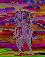 SUN BIRTH SPACE GIRL
