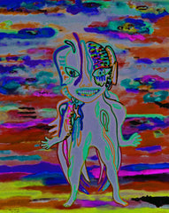 SUN BIRTH SPACE GIRL