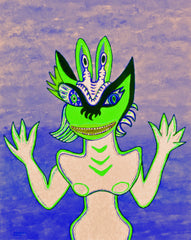 COME WITH ME TO SPACE BITE WORLD - WITH SPUNKY THE LOVE BITE SPACE COMPUTER ICE CREAM GIRL