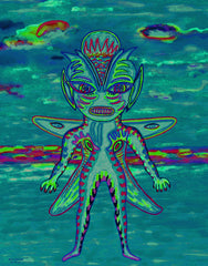 SUN BIRTH SPACE GIRL