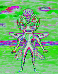 SUN BIRTH SPACE GIRL