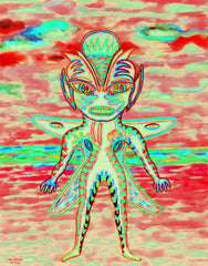 SUN BIRTH SPACE GIRL