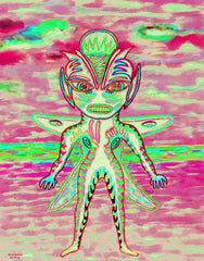 SUN BIRTH SPACE GIRL