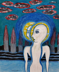 nuclear computer war with little girl in ukraine war with little girl free
