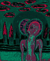 nuclear computer war with little girl in ukraine war with little girl free