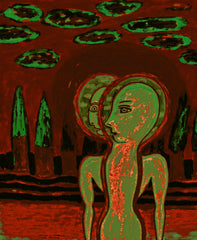 nuclear computer war with little girl in ukraine war with little girl free