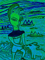 love my [               ] space cake girl