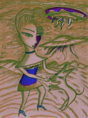 love my [ don't be curel to who a heart that's true ] space cake girl