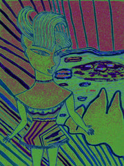 love my,just take all of me space cake girl