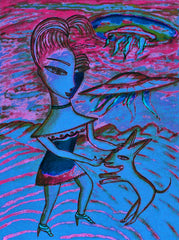 love my [ don't be curel to who a heart that's true ] space cake girl