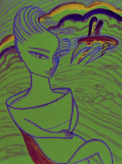 love my space cake girl