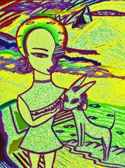 love my space cake girl