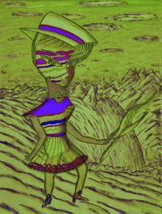 love my space cake girl