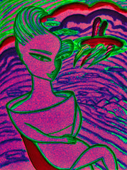 love my space cake girl