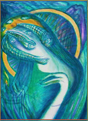 virgn mary in space spaceship