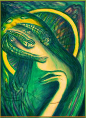 virgn mary in space spaceship