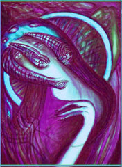 virgn mary in space spaceship