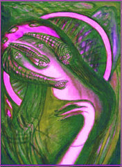 virgn mary in space spaceship
