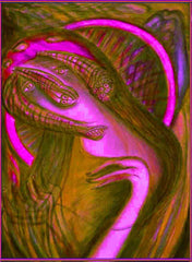 virgn mary in space spaceship