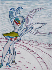 love my,come fly with me, space cake girl