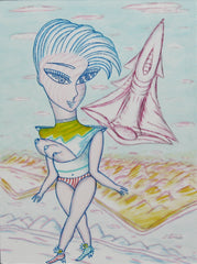 love my space cake girl