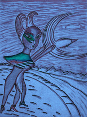 love my,come fly with me, space cake girl