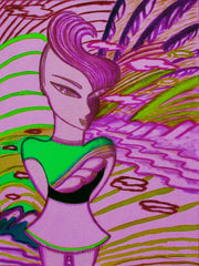 love my don't want to do it, space cake girl