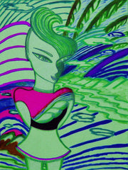 love my don't want to do it, space cake girl