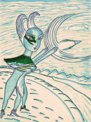 love my,come fly with me, space cake girl